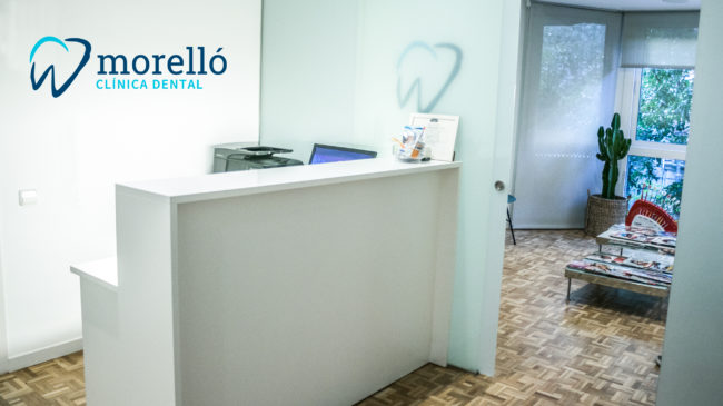 Recepción - Morelló Clínica Dental en Barcelona Sarria Sant Gervasi